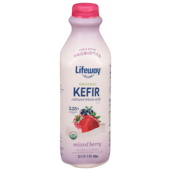 Lifeway Kefir, Organic, Mixed Berry