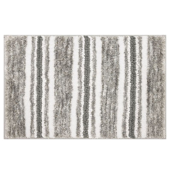 Sonoma Goods For Life Texture Striped Bath Rug - Linen