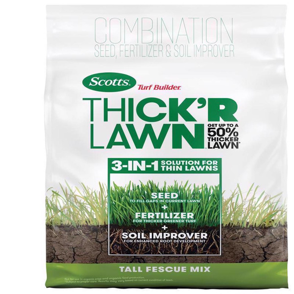 Scotts Thick'R Lawn Tall Fescue Mix Grass Seed