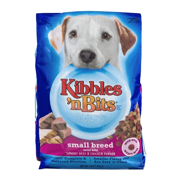 dog food with small pieces