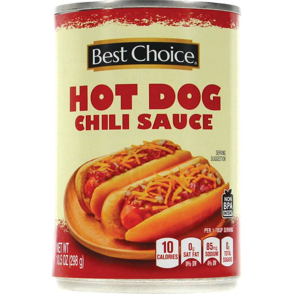 Best Choice HOT DOG CHILI SAUCE Same-Day Delivery or Pickup