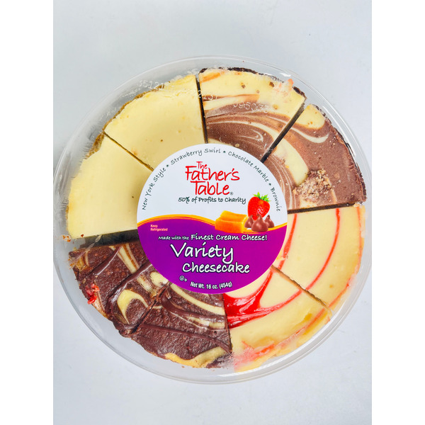 cheesecake様 The Father's Table Cheesecake, Variety Sampler Same-Day Delivery