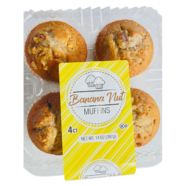 Café Valley Bakery Banana Nut Muffin