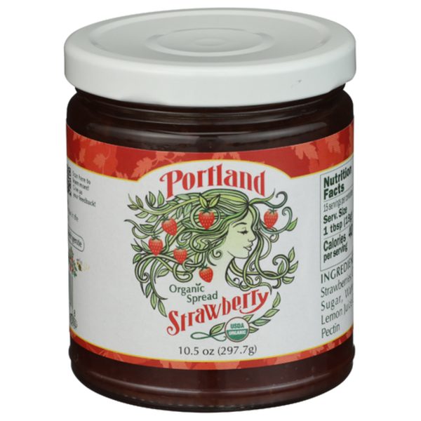 Portlandia Foods Organic Strawberry Spread