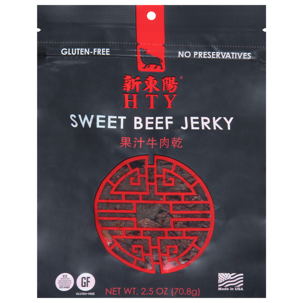 HTY Beef Jerky, Sweet
