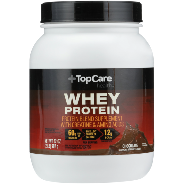 Top Care Whey Protein 60 G With Creatine & Amino Acids Blend Supplement