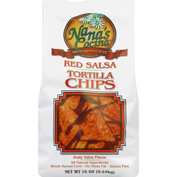 Nanas Cocina Tortilla Chips, Red Salsa Same-Day Delivery or Pickup