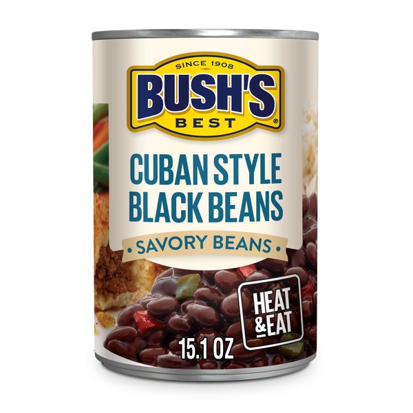 Bush's Best Cuban Style Black Beans (15.1 oz) Instacart