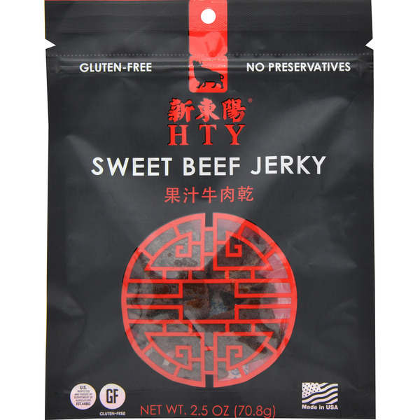 HTY Beef Jerky, Sweet