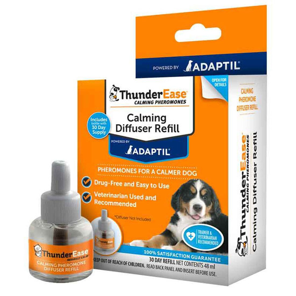 Thunder Ease Calming Anti Anxiety Diffuser Refill for Dogs
