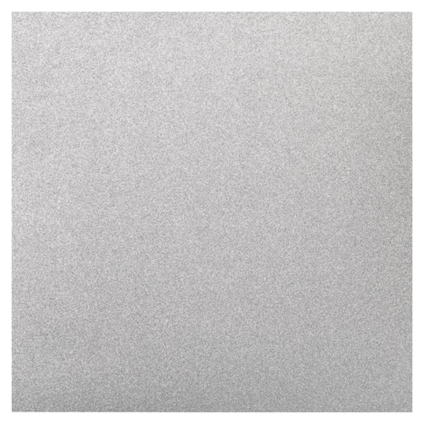 Recollections 12" x 12"Pewter Smooth Glitter Paper
