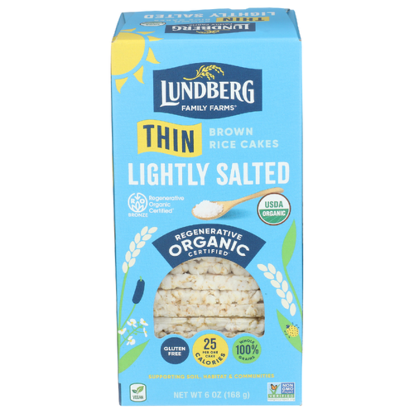 Lundberg Organic Brown Rice Thin Stackers
