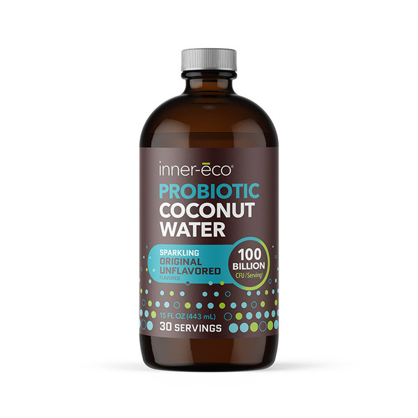 Inner-Eco Original, 100 Billion CFU, Probiotic Coconut Water