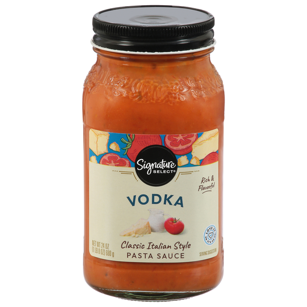 Signature SELECT Classic Italian Style Vodka Pasta Sauce