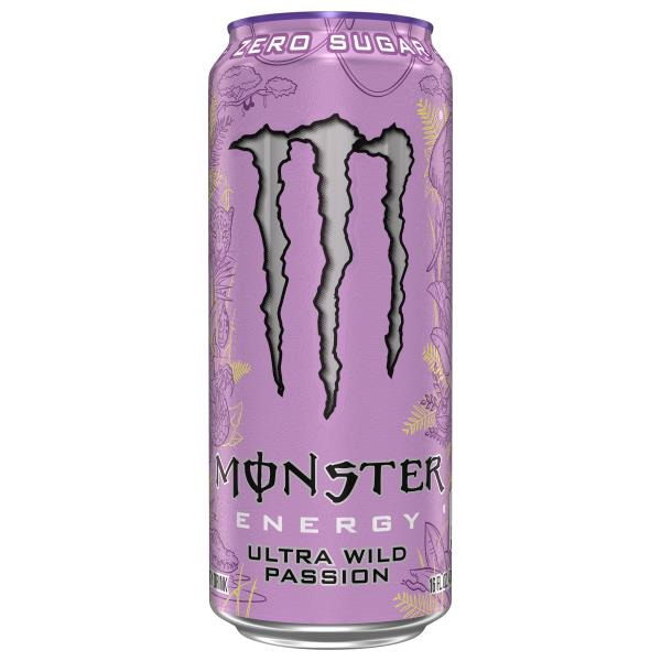 Monster Zero Sugar Ultra Wild Passion Energy Drink Same-Day