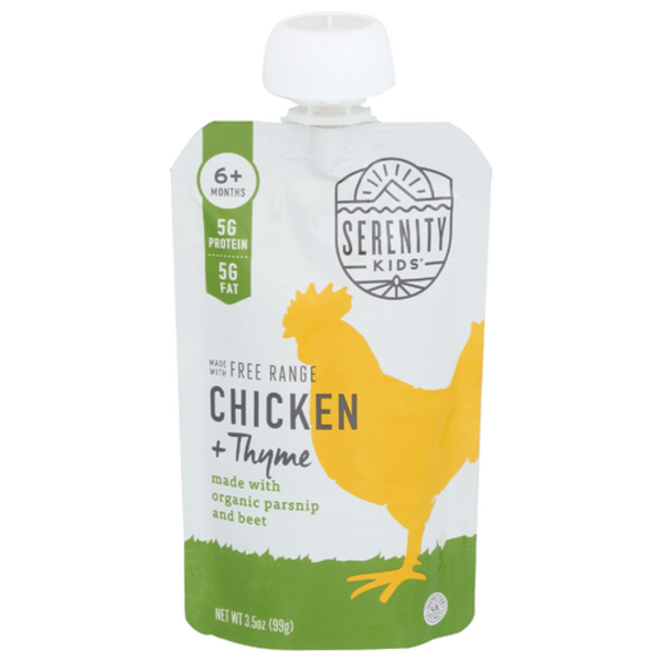 Serenity Kids Free Range Chicken & Thyme with Organic Vegetables