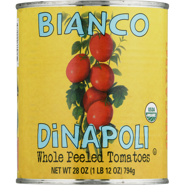 Bianco DiNapoli Peeled Tomatoes, Whole