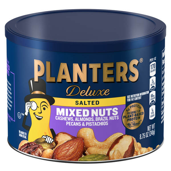 Planters Deluxe Mixed Nuts, 8.75 OZ Same-Day Pickup | Fareway Meat