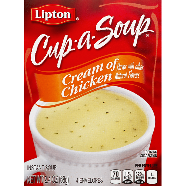 Lipton Instant Soup, Cream of Chicken Same-Day Delivery or Pickup