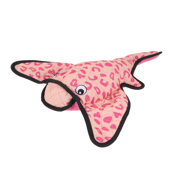 Joyhound 3D Rip Roarin' Stingray Dog Toy - Pink
