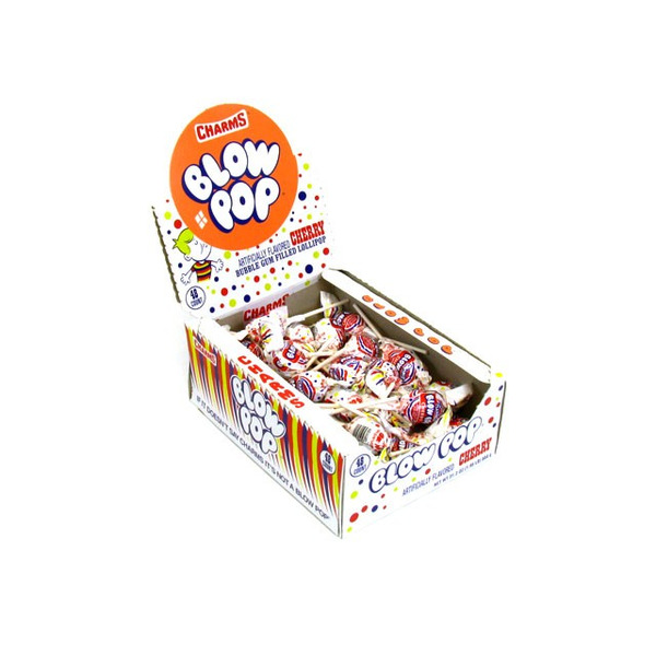 Charms - Cherry Blow Pop - 48 Ct