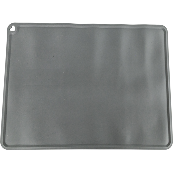 Play On Dog Mat, 16.1 x 12.2 in - Grey