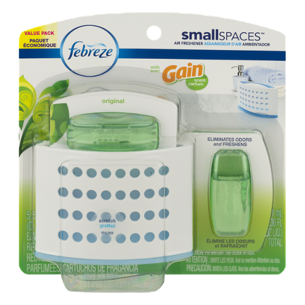 Febreze Small Spaces Febreze SmallSpaces with Gain Original Scent ... Febreze Small Spaces Febreze SmallSpaces with Gain Original Scent ...