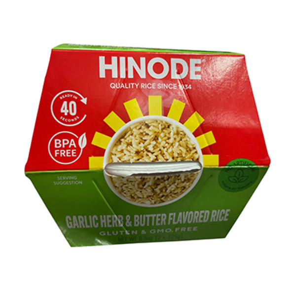 Hinode Garlic Herb & Butter Flavored Rice