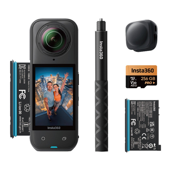 Insta360 8K 360° Action Camera Bundle