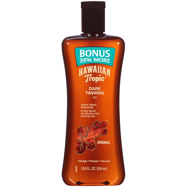 Hawaiian Tropic Dark Tanning Oil Original Tanning (10.8 fl oz) Instacart