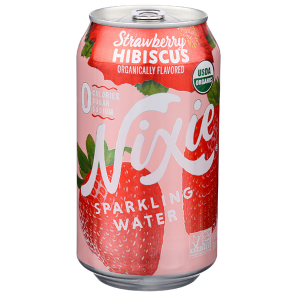 いちごです₊⁎⁺˳✧༚ Nixie Sparkling Water Strawberry Hibiscus Same-Day Delivery or