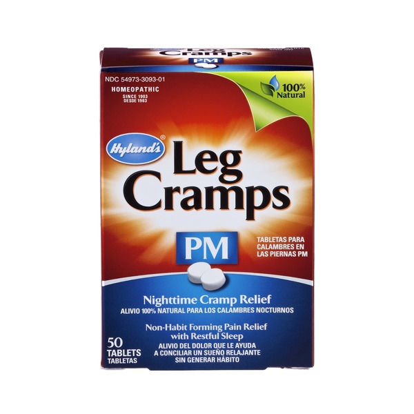 hyland s leg cramps pm nighttime cramp relief tablets 50 ct from