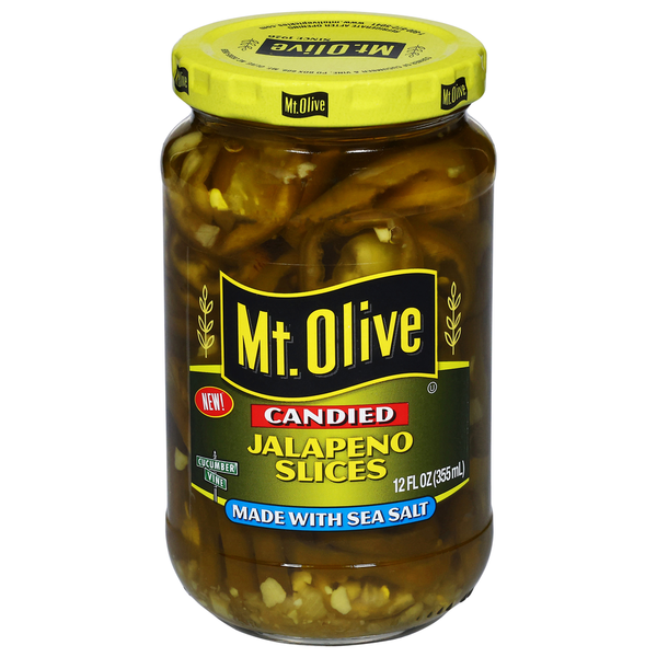 コショウ Mt. Olive Jalapeno Slices, Candied Same-Day Delivery or Pickup