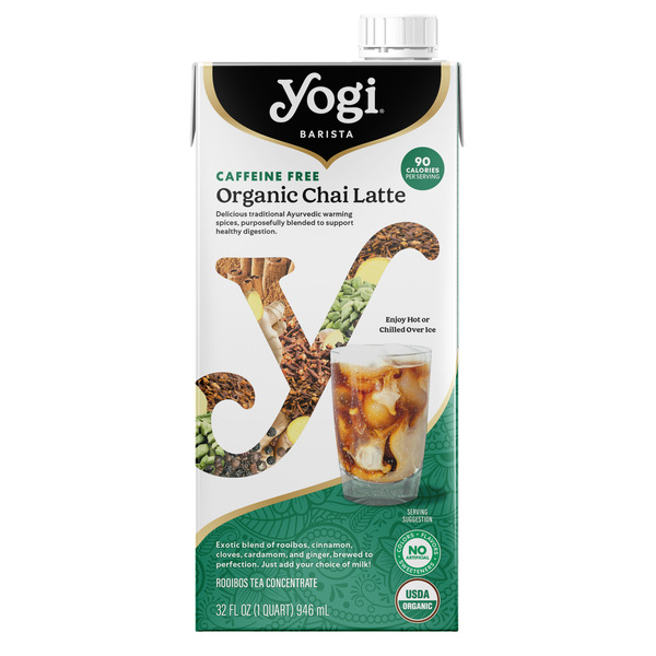 Yogi Barista Caffeine Free Organic Chai Latte Same-Day
