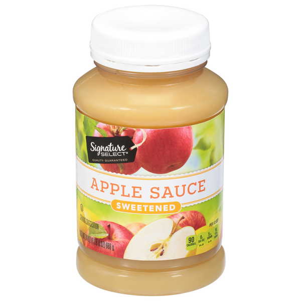 Signature SELECT Apple Sauce, Sweetened