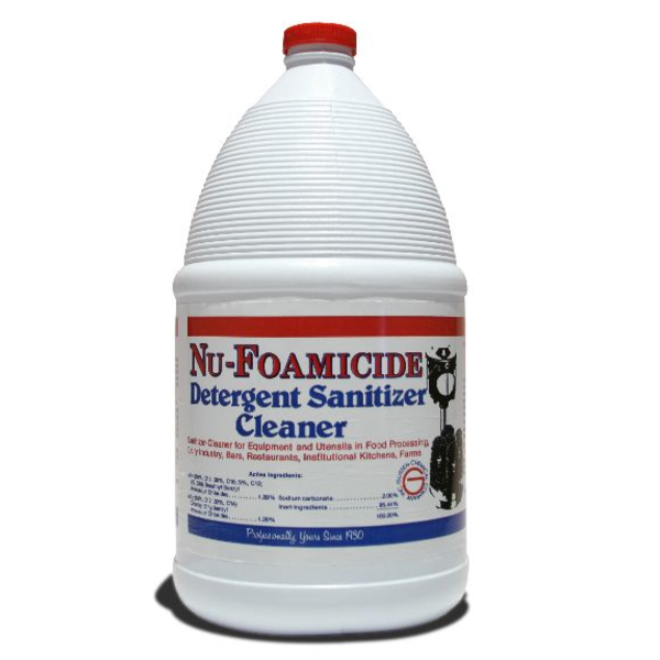 Nu-Foamicide Detergent & Sanitizer - gallon