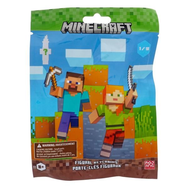 MINECRAFT Figural Keychains Same-Day Delivery | Dollarama