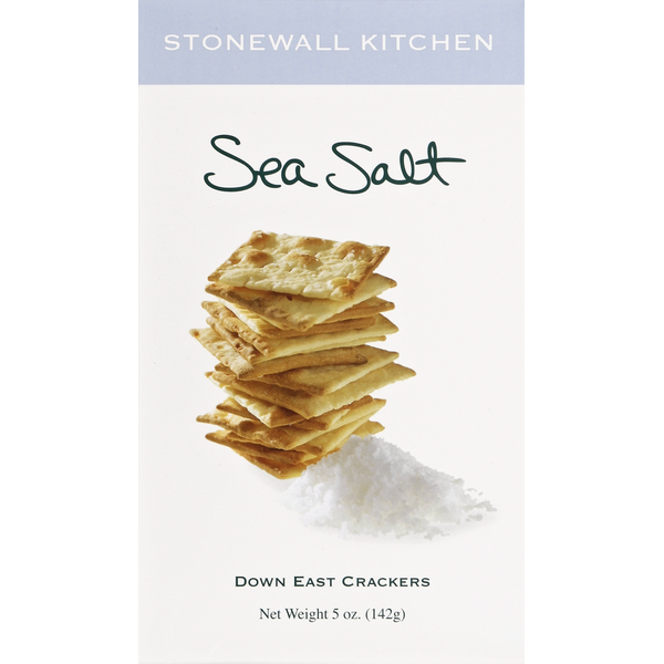Stonewall Kitchen Down East Kitchen Crackers, Sea Salt Same-Day