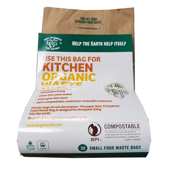 BAG TO EARTH Small Food Waste Bags