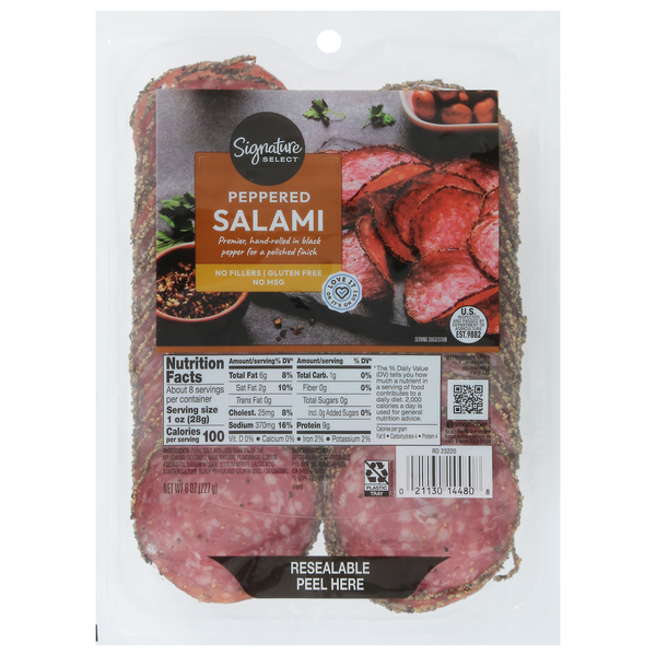 Signature SELECT Salami, Peppered