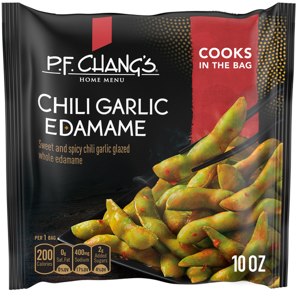 P.F. Chang's Home Menu Chili Garlic Edamame, Frozen Sides Same-Day