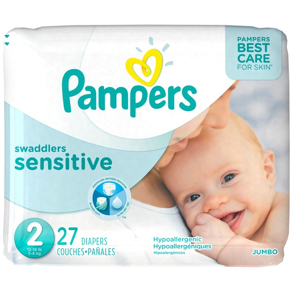 premium pampers size 2
