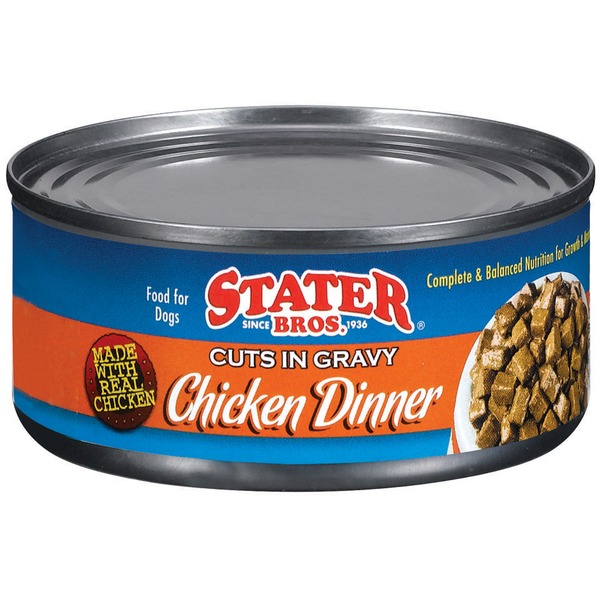 Stater Bros Cuts In Gravy Chicken Dinner Dog Food (5.5 oz) Instacart