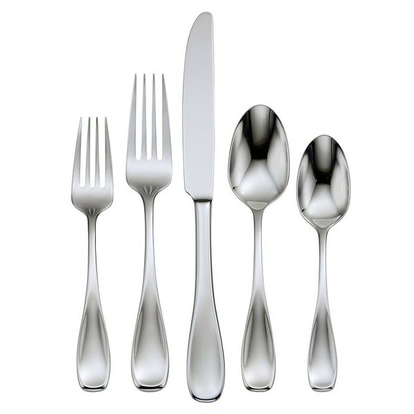 Oneida Voss 45-Piece Stainless Steel Flatware Set