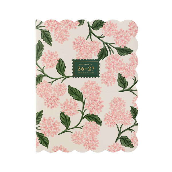 Rifle Paper Co. 2027 12-Month Academic Planner - Pink Hydrangea