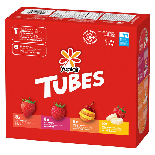 Yoplait Yogurt Tubes, 32 x 56 g