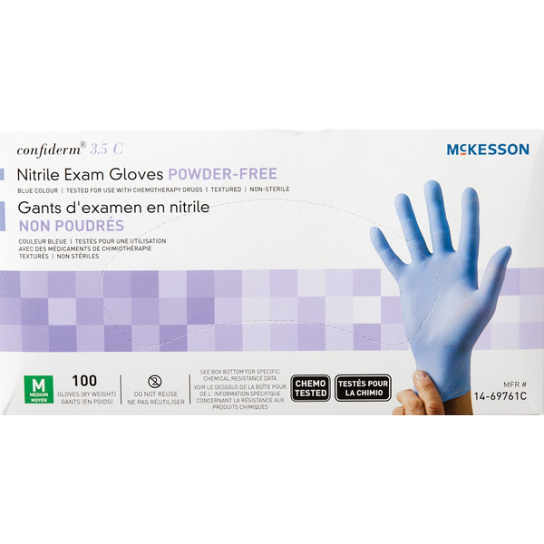 McKesson Powder Free Nitrile Exam Gloves Same-Day Delivery | Rexall