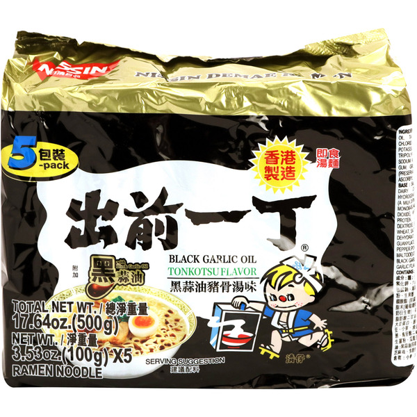 Nissin Black Garlic Oil Damae Ramen
