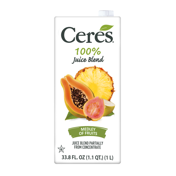 Ceres Medley Of Fruits, 100% Fruit Juice Blend Same-Day Delivery