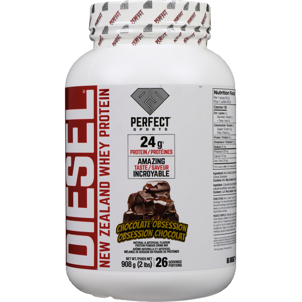 PERFECT Sports DIESEL Diesel Whey Protein Chocolate Obsession Same-Day ...